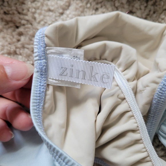 Zinke Bandeau Bikini Swimwear Light Blue - Picture 6 of 8